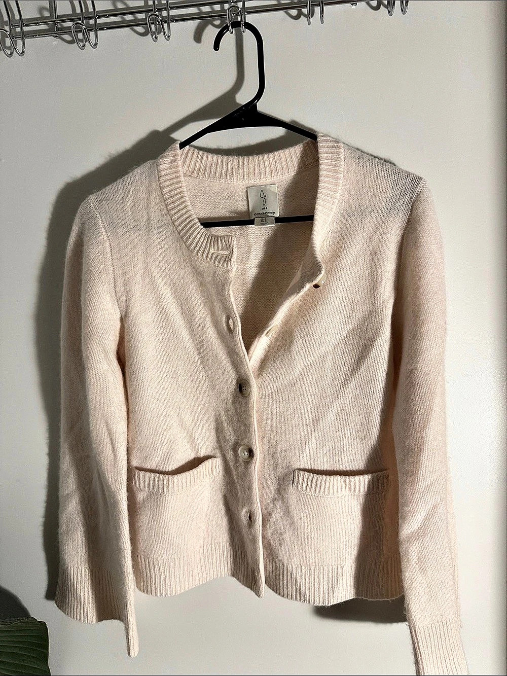 joie Cashmere Cardigan in Pink Size Small Like New